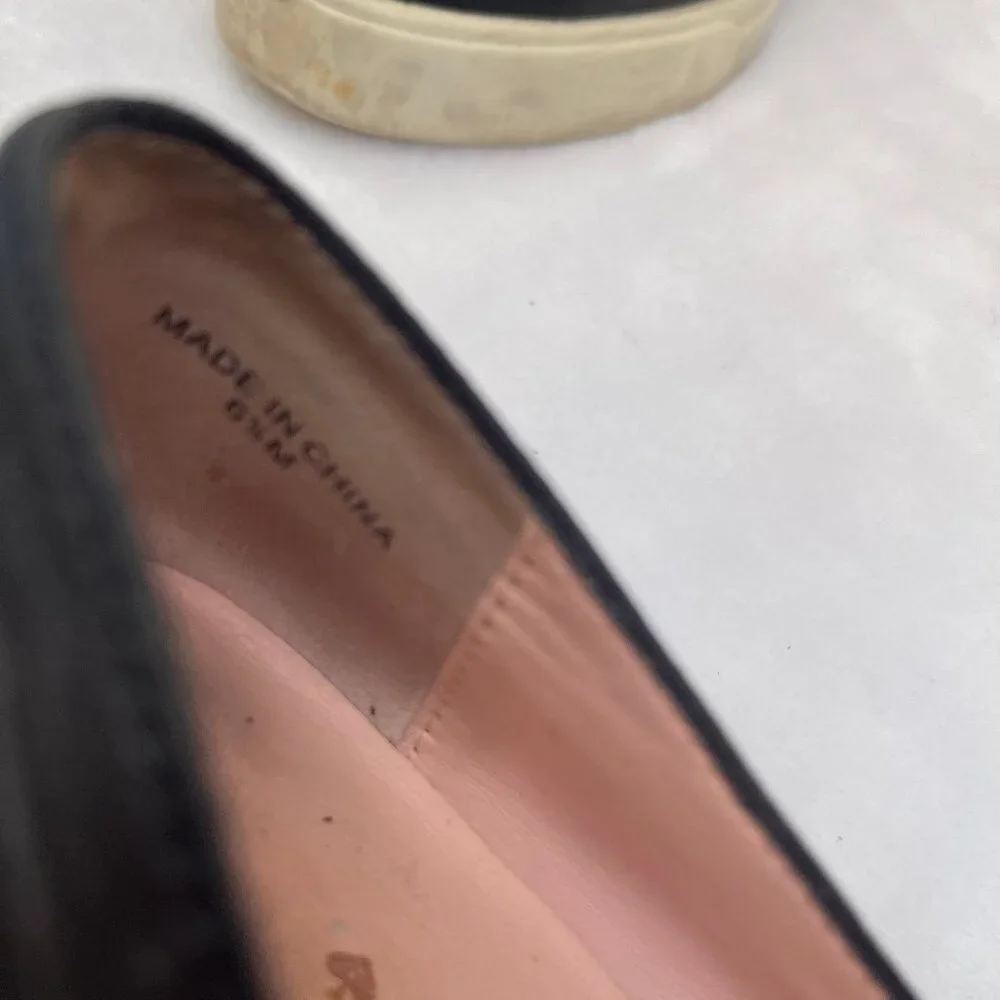 Kate Spade Leather Colorblock Loafers 6,5